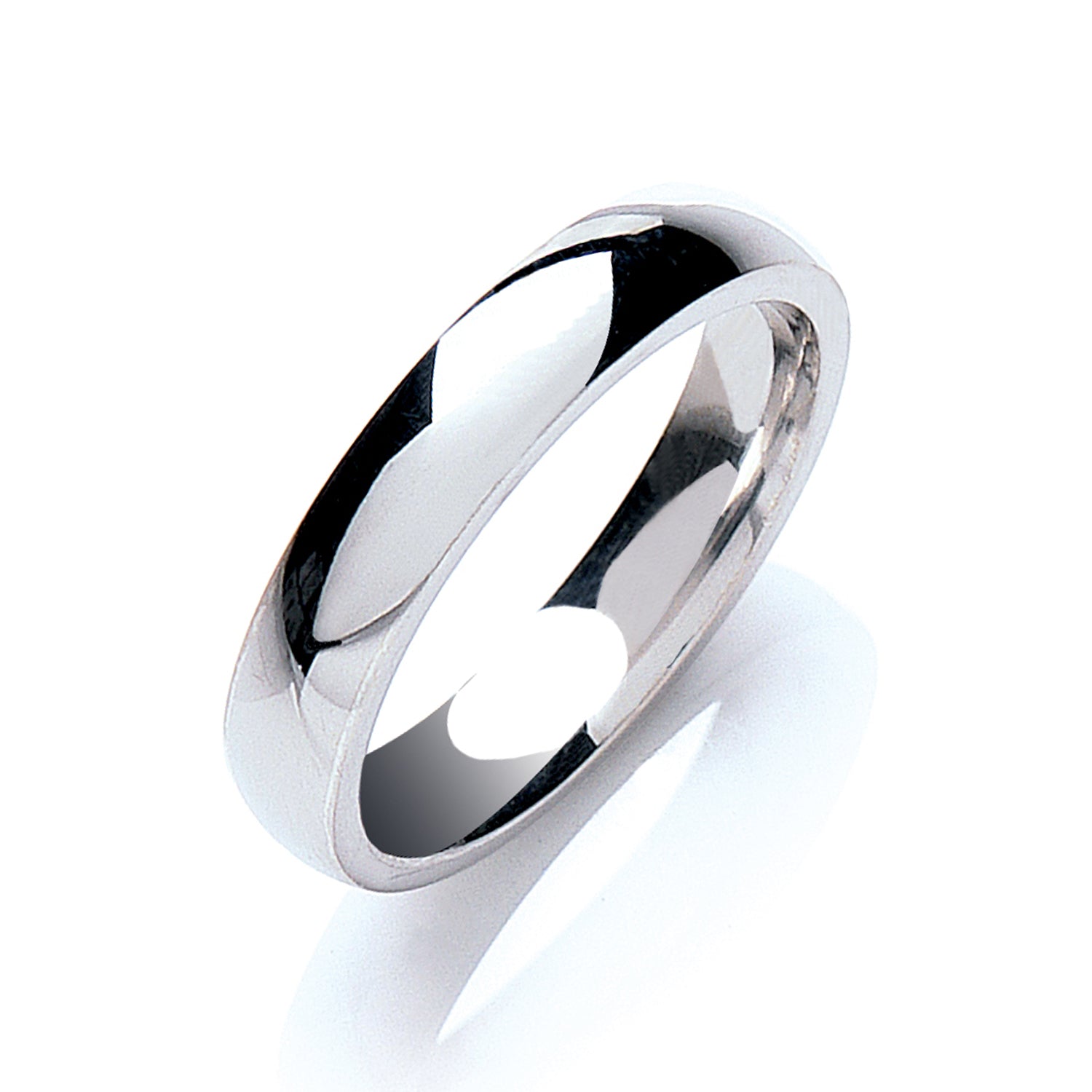 3mm, 4mm and 5mm Court Wedding Band Ring Seasah