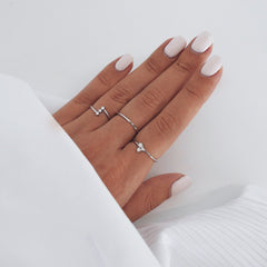 Kayla Ring Silver Seasah