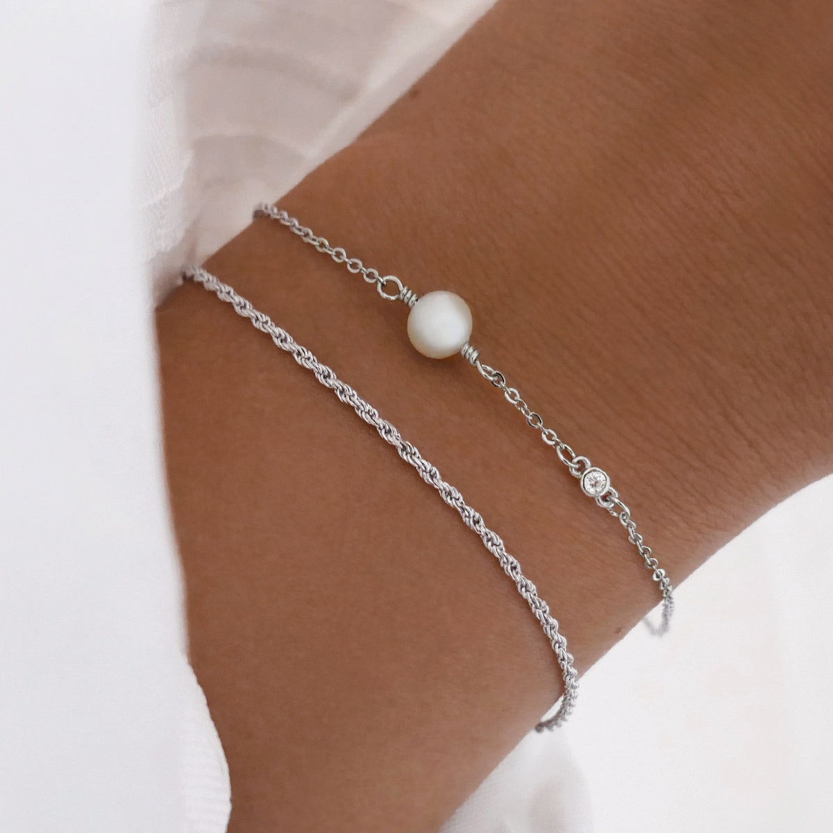 Tessa Bracelet Chain Silver Seasah